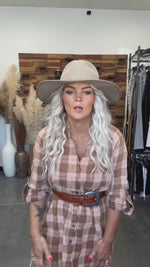 Rhetta Washed Long Flannel - FINAL SALE