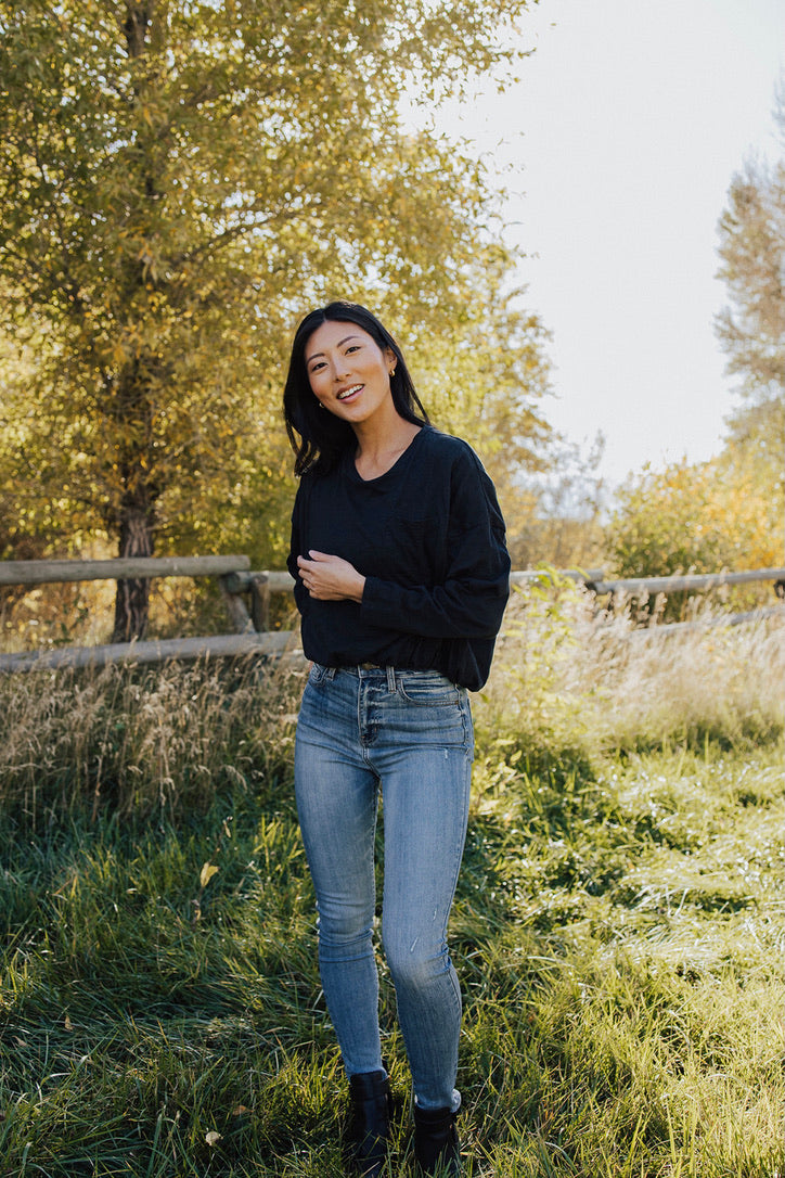 Carolina Elastic Waist Tee - FINAL SALE