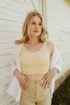 Evira Smocked Tank - FINAL SALE