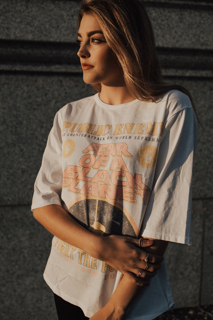 Fight The Power Graphic Tee - FINAL SALE
