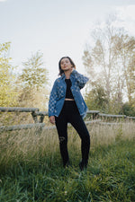 Kingston Checkered Denim Jacket