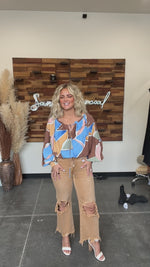 Oliver Vintage Crop Flare Jeans