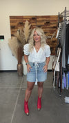Ash Denim Mini Skirt