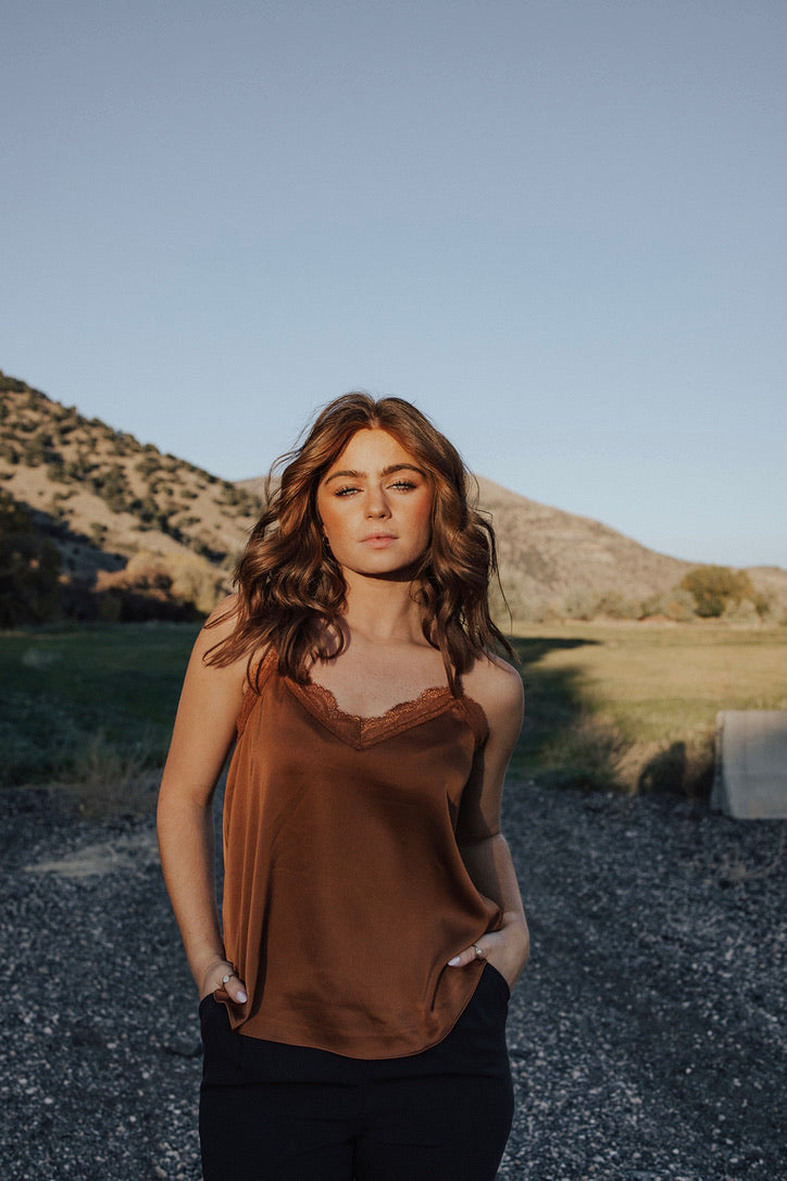 Giovanni Lace Cami Tank