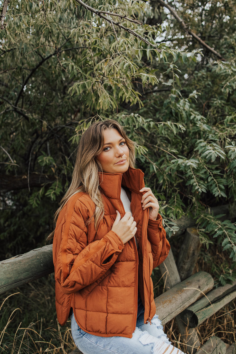 Rusty’s Quilted Puffer Jacket