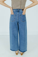 Harlene Button Crop Jeans