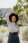 Brea Mock Neck Top