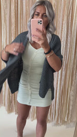 Kindra Ruched Mini Dress - FINAL SALE