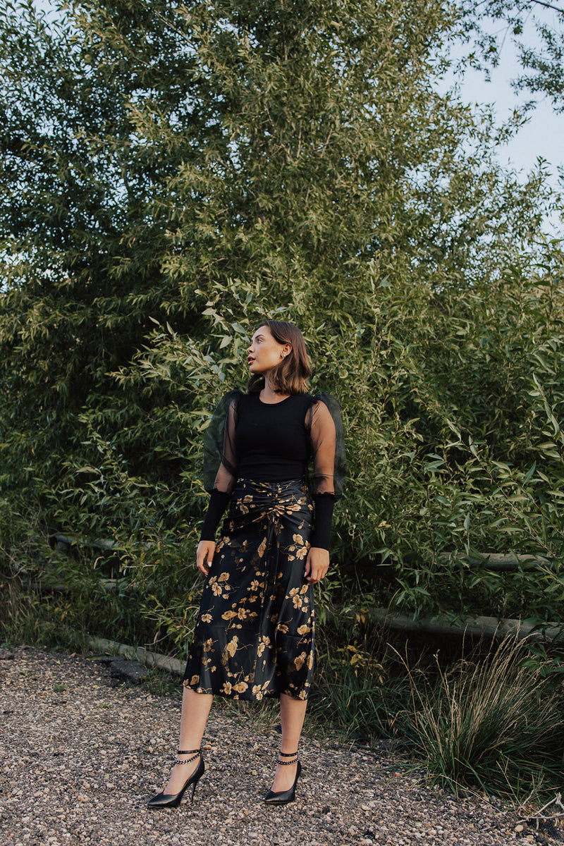 Mei Cinch Skirt - FINAL SALE