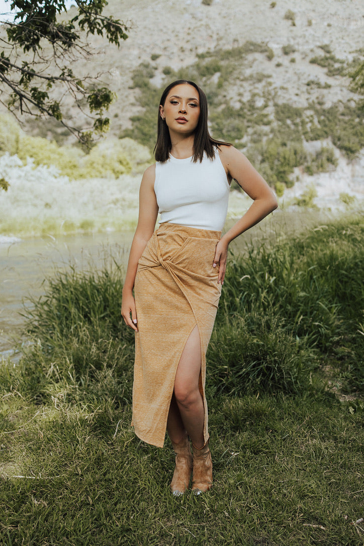 Jailen Wrap Skirt - FINAL SALE