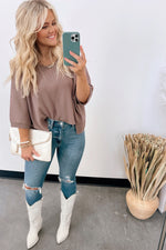 Bendetta Wide Rib Knit Top