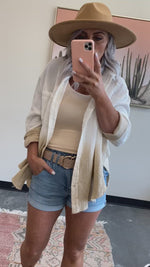 Ruth Pleated Shorts - FINAL SALE