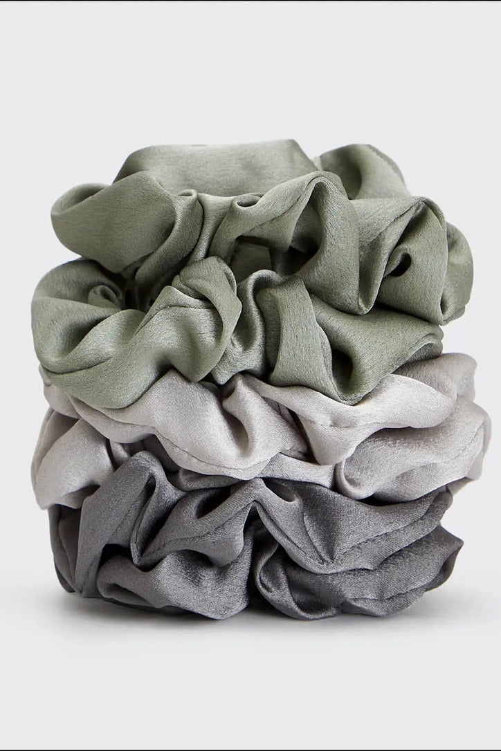 Holiday Satin Scrunchies