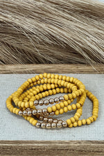Kazlyn Beaded Stack Bracelet