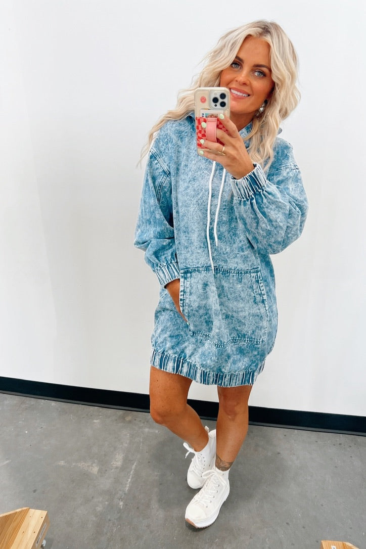 Hoodie dress online sale
