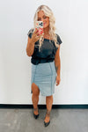 Not Sorry Ruffle Top