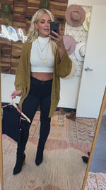 Fayla Rib Knit Crop Tank - FINAL SALE