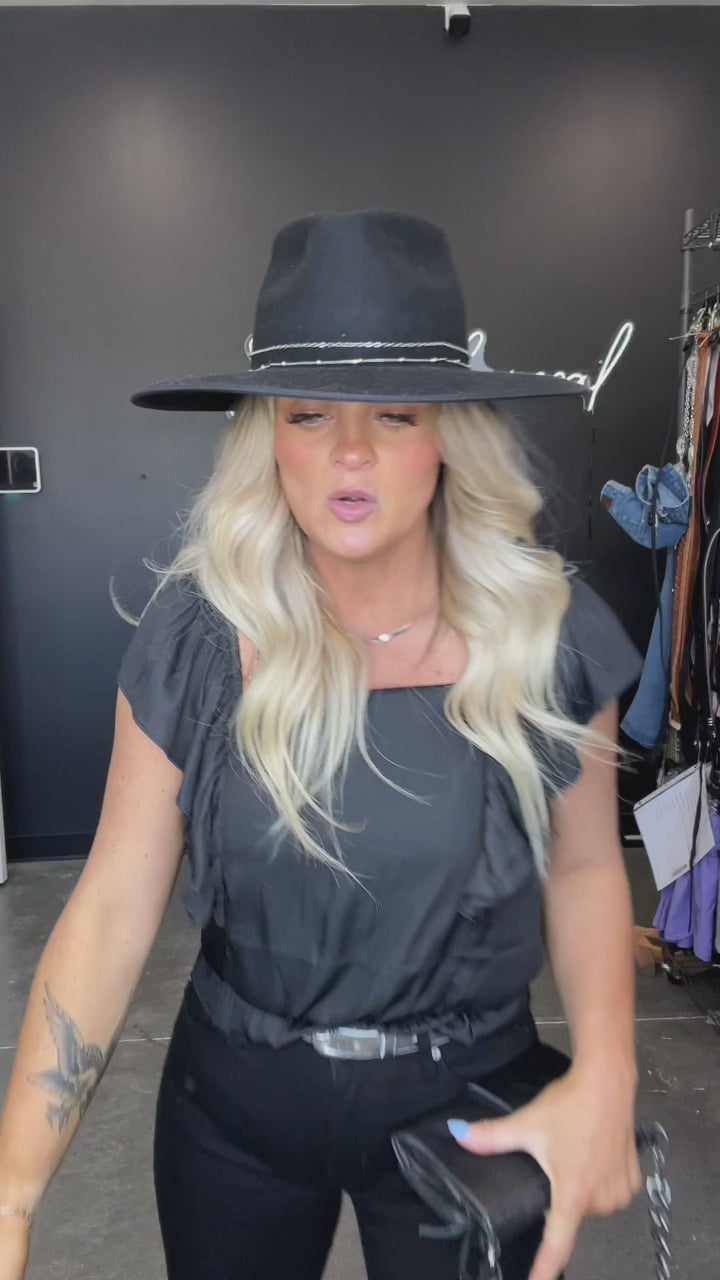 Not Sorry Ruffle Top