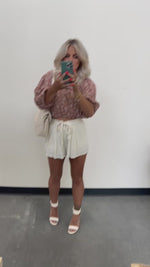 Ansley Crop Blouse - FINAL SALE