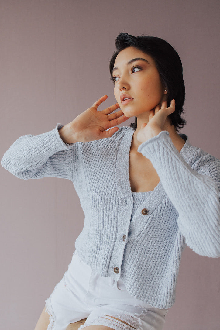 Bellamy Knit Crop Cardigan - FINAL SALE