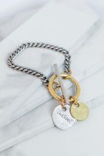 Twisted Silver Capture Bracelet