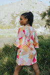 Britta Button Front Drawstring Dress - FINAL SALE