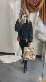 Teegan Raw Hem Corduroy Jacket - FINAL SALE