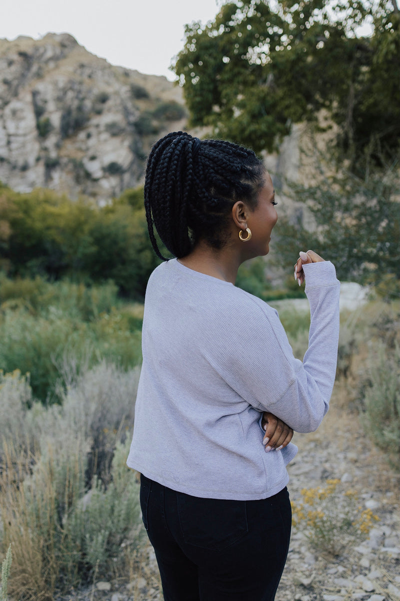 Cozy Thermal Basic Tee - FINAL SALE