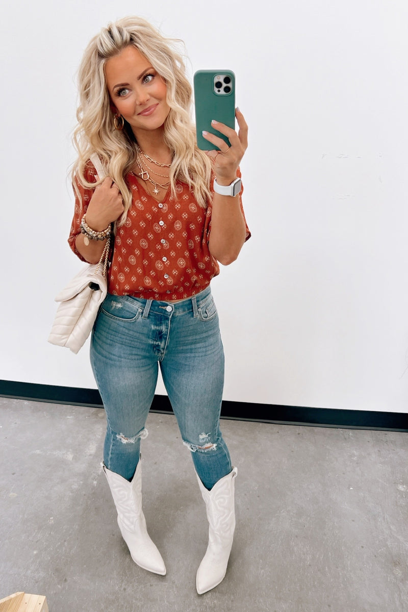 Forrester Button Blouse - FINAL SALE