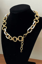 Penelope Twisted Chain Necklace - FINAL SALE