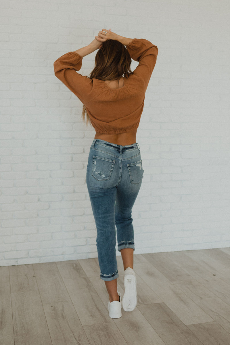 Wells High Rise Mom Jeans - FINAL SALE