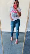 Marcey Zipper Jeans - FINAL SALE