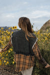 Lumbridge Split Denim Shacket - FINAL SALE