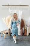 Aquafina Front Tie Dress