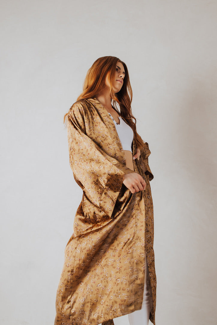 Alessandra Silky Kimono