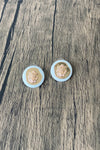 Larkspur Lion Earrings