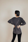 Deidra Two Tone Cutout Sweater - FINAL SALE