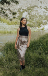 Never Too Late Wrap Skirt