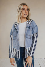 Enzo Denim Hoodie Jacket - FINAL SALE