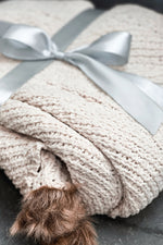 Ariel Knitted Blanket - FINAL SALE