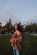 Marina Button Crop Top - FINAL SALE