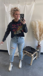 Die For You Cropped Hoodie - FINAL SALE