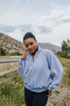 Mira Button Collared Sweatshirt