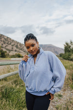 Mira Button Collared Sweatshirt