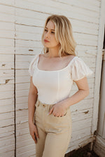 Arden Puff Sleeve Bodysuit - FINAL SALE