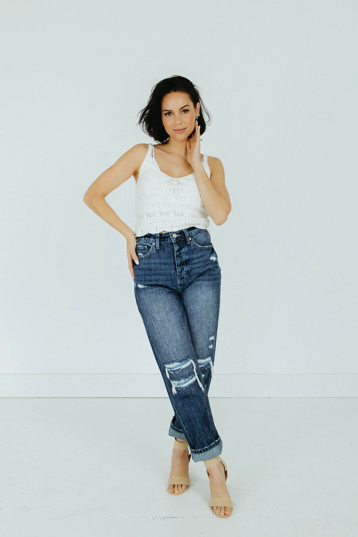 Calypso Distressed Jeans - FINAL SALE