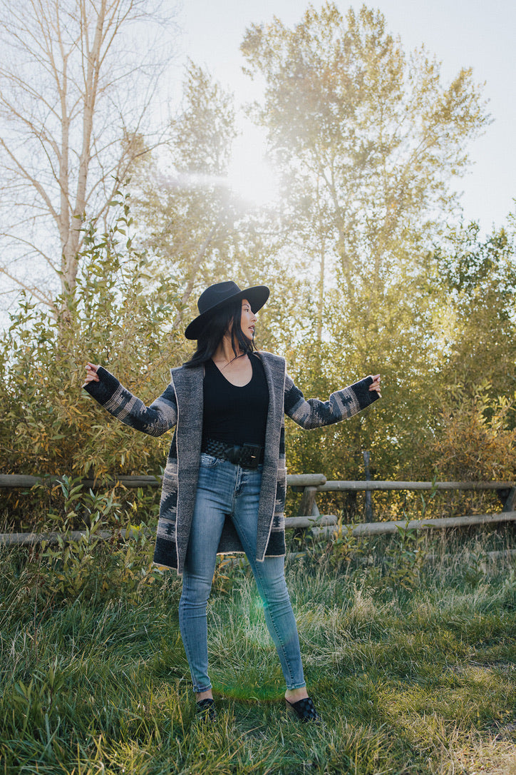 Gannon Aztec Cardigan - FINAL SALE