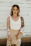 Evira Smocked Tank - FINAL SALE