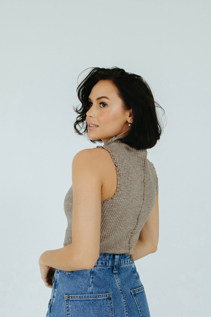 Andrea Mock Neck Tank