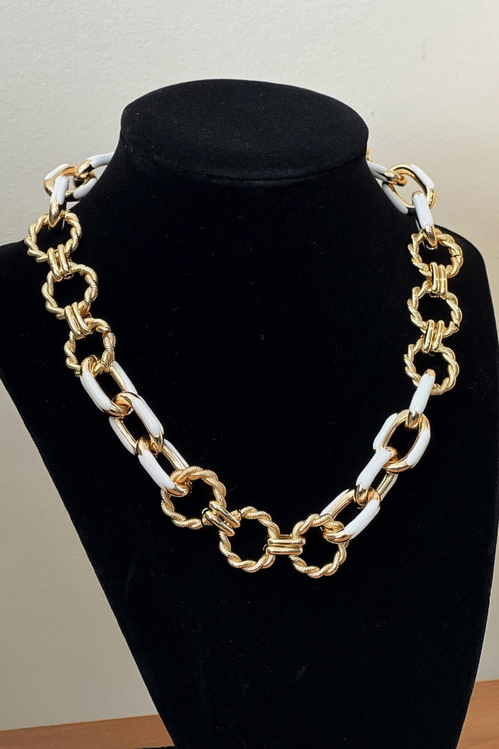 Penelope Twisted Chain Necklace - FINAL SALE